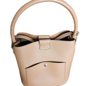 Nanette Lepore Mutlicompartment Crossbody Shoulder or Handbag, Medium, Brown